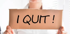 quit illustration